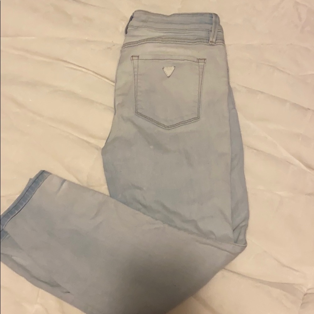 Guess crop mid jeans